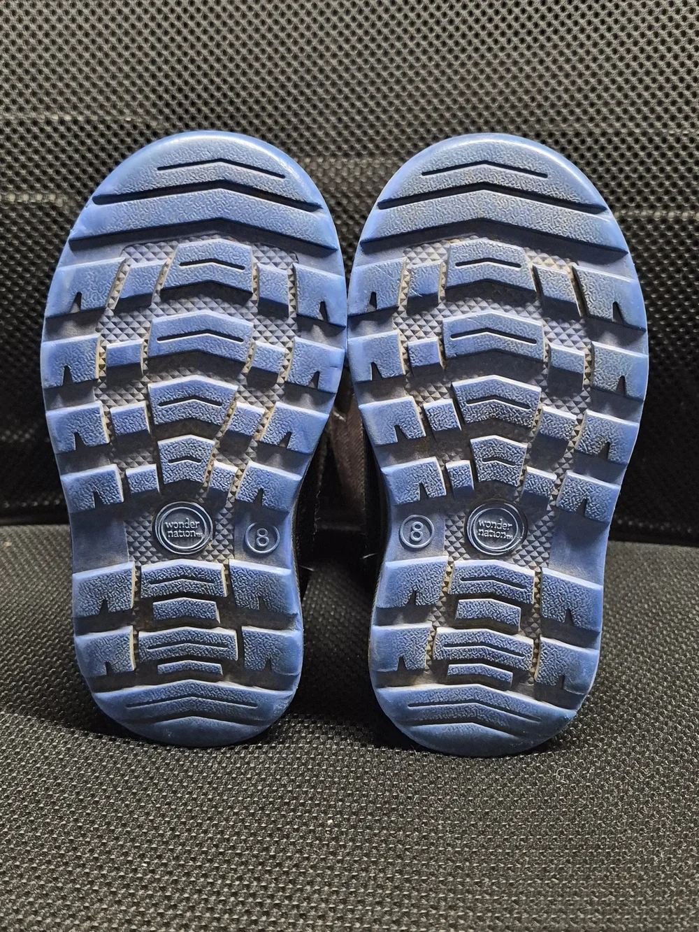 3M Thinsulate Gray and Blue Kids Winter Boots